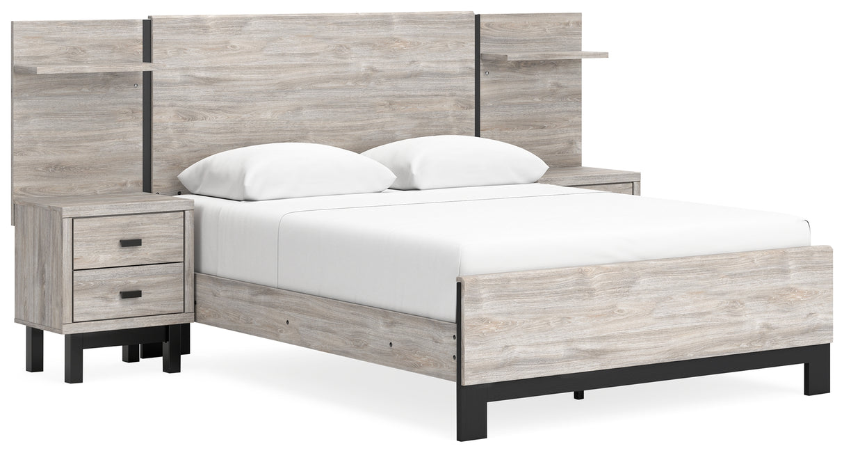 Vessalli Queen Panel Bed with Extensions (Bed Size: Queen)