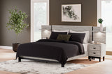 Vessalli Queen Panel Bed with Extensions (Bed Size: King)
