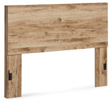 Hyanna 4-Piece Queen Panel Headboard with Mirrored Dresser and Chest (Queen Panel Headboard, Dresser, Bedroom Mirror, Chest of Drawers)