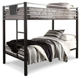 Dinsmore Twin over Twin Bunk Bed with Ladder