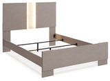 Surancha Queen Panel Bed (Bed Size: Queen)