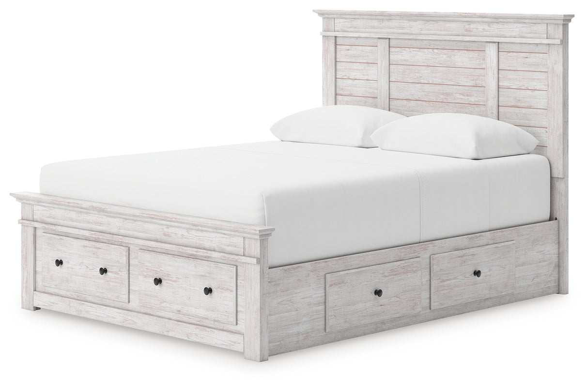 Makidern Queen Panel Storage Bed (Bed Size: Queen)