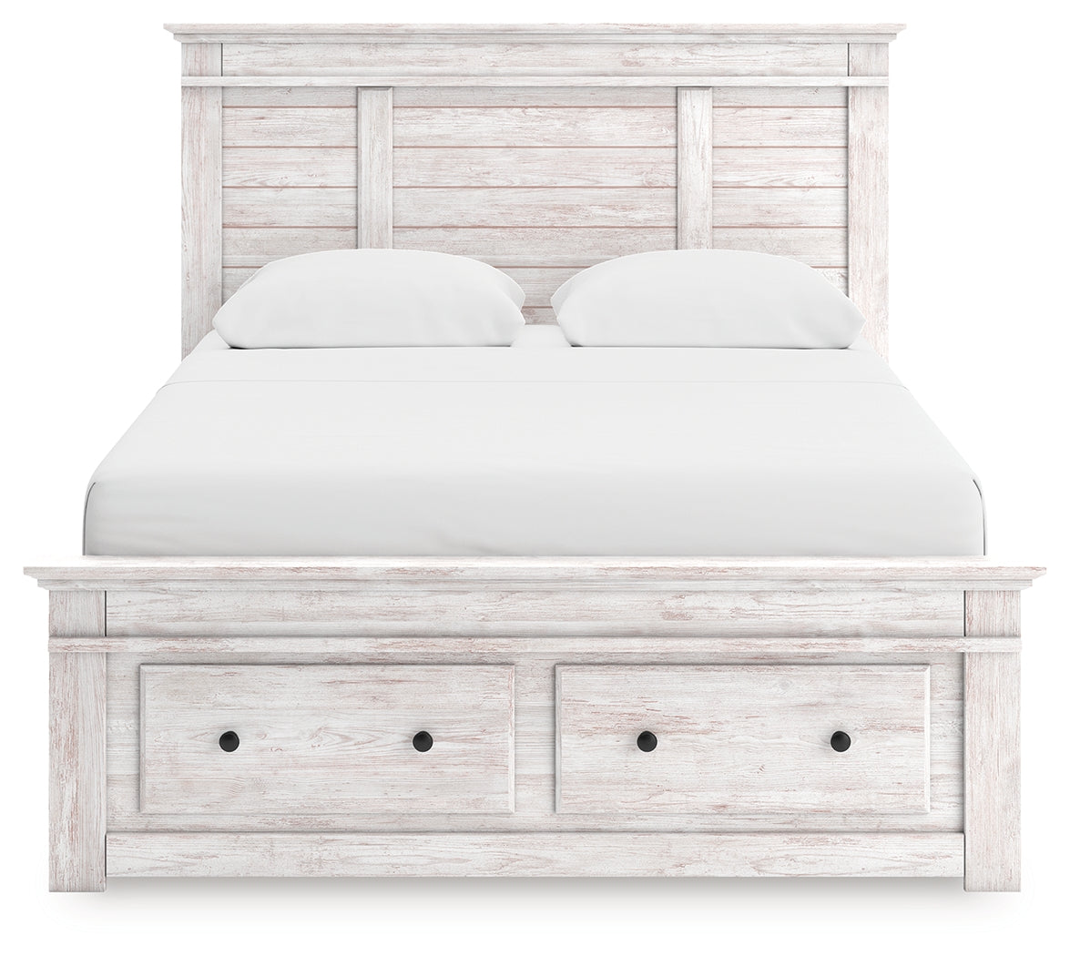 Makidern Queen Panel Storage Bed (Bed Size: Queen)