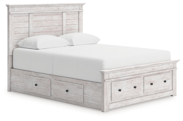 Makidern Queen Panel Storage Bed (Bed Size: Queen)