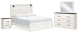 Gerridan King Panel Bed, Dresser, Mirror and Nightstand (Bed Size: King)