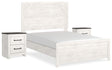 Gerridan Full Panel Bed and 2 Nightstands