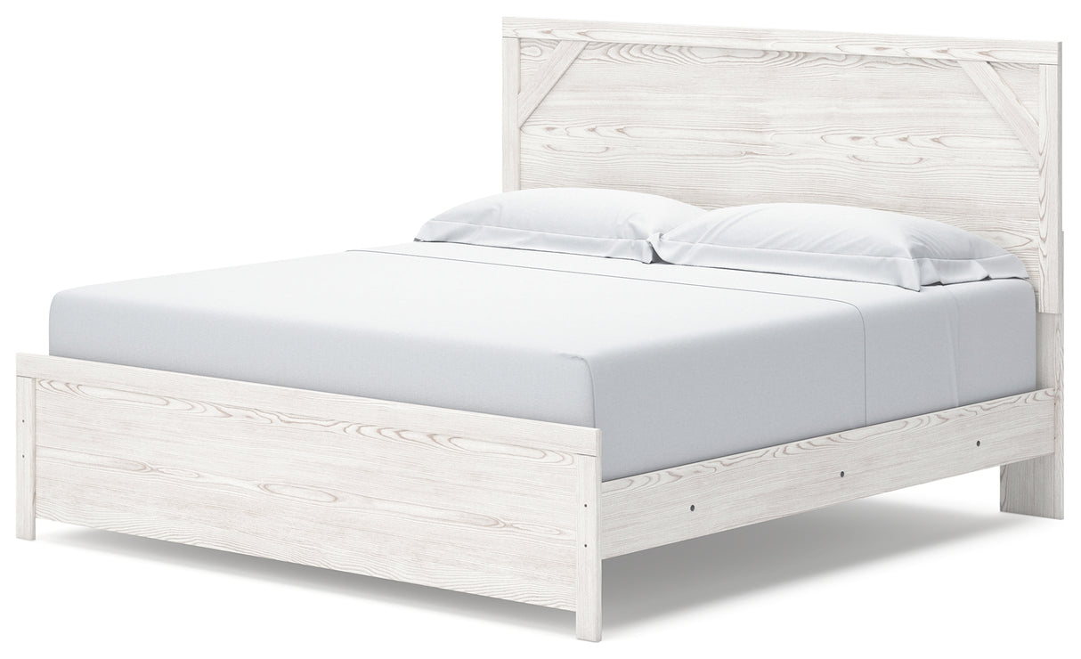 Gerridan King Panel Bed, Dresser and 2 Nightstands (Bed Size: King)