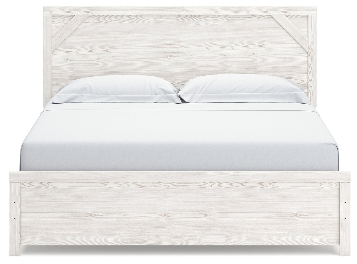 Gerridan King Panel Bed, Chest and Nightstand