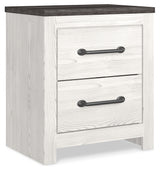 Gerridan King Panel Bed, Dresser, Mirror, Chest, and Nightstand