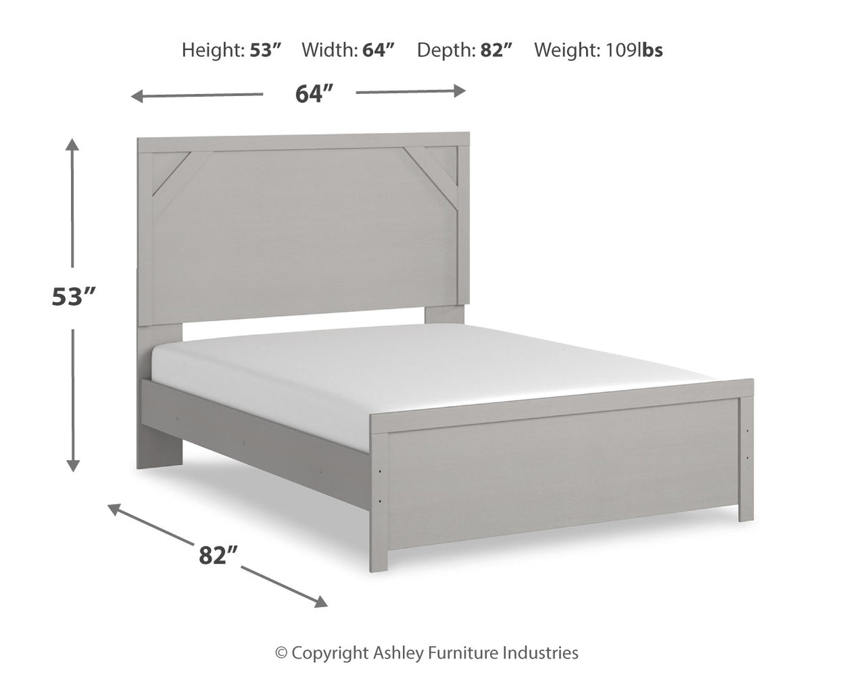 Cottonburg Queen Panel Bed (Bed Size: Queen)