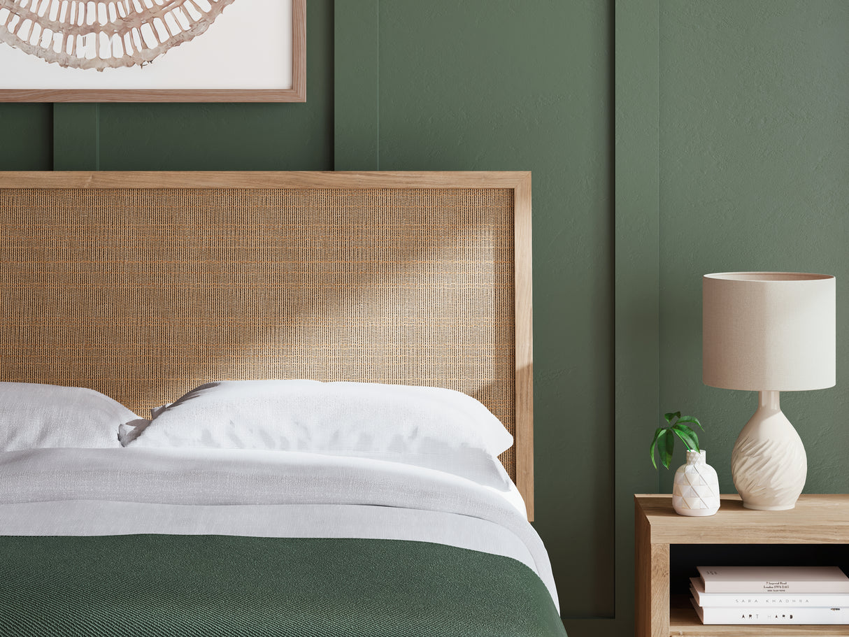 Cielden 2-Piece Queen Panel Headboard with Dresser (Queen Panel Headboard, Dresser)