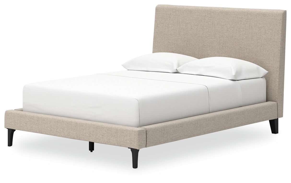 Cielden Queen Upholstered Bed with Roll Slats (Bed Size: Full)