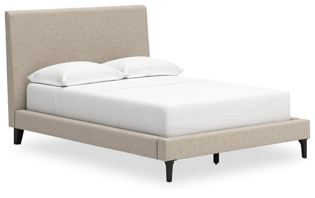Cielden Queen Upholstered Bed with Roll Slats (Bed Size: Full)