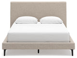 Cielden Queen Upholstered Bed with Roll Slats (Bed Size: Queen)