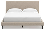 Cielden California King Upholstered Bed with Roll Slats