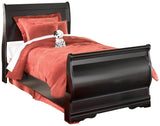 Huey Vineyard Twin Sleigh Bed with Dresser and Mirror (Bed Size: Twin)