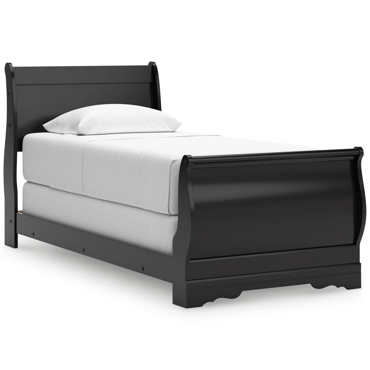 Huey Vineyard Twin Sleigh Bed (Variation Bed Size: Twin)