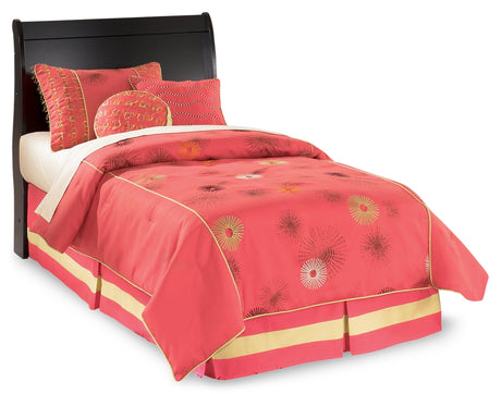 Huey Vineyard Twin Sleigh Headboard (Variation Bed Size: Twin)