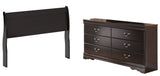 Huey Vineyard 2-Piece Queen Sleigh Headboard with Dresser (Dresser, Queen Sleigh Headboard)