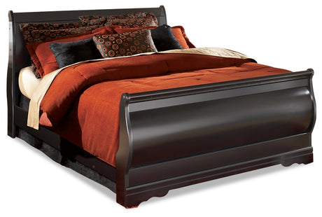 Huey Vineyard Queen Sleigh Bed (Bed Size: Queen)