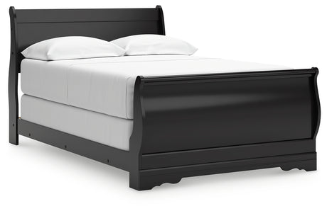 Huey Vineyard Queen Sleigh Bed (Bed Size: Full)