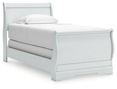 Anarasia Queen Sleigh Bed (Bed Size: Twin)