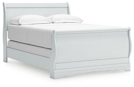 Anarasia Queen Sleigh Bed (Bed Size: Full)