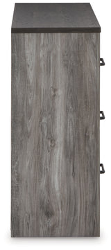 Bronyan 3-Piece King Panel Bed with Dresser (King Panel Headboard/Footboard, King Panel Rails, Dresser)