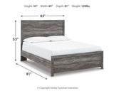 Bronyan Queen Panel Bed, Dresser, Mirror and Nightstand (Bed Size: Queen)