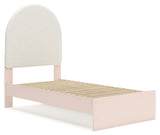 Wistenpine Twin Upholstered Panel Bed with Storage (Bed Size: Twin)