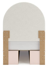 Wistenpine 6-Piece Twin Upholstered Panel Headboard with Mirrored Dresser, Chest and 2 Nightstands (Twin Upholstered Panel Headboard, Dresser, Bedroom Mirror, Chest of Drawers, Nightstand, Nightstand)