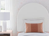 Wistenpine Twin Upholstered Panel Headboard (Bed Size: Twin)