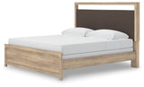 Kinlanni King Upholstered Panel Bed (Bed Size: King)