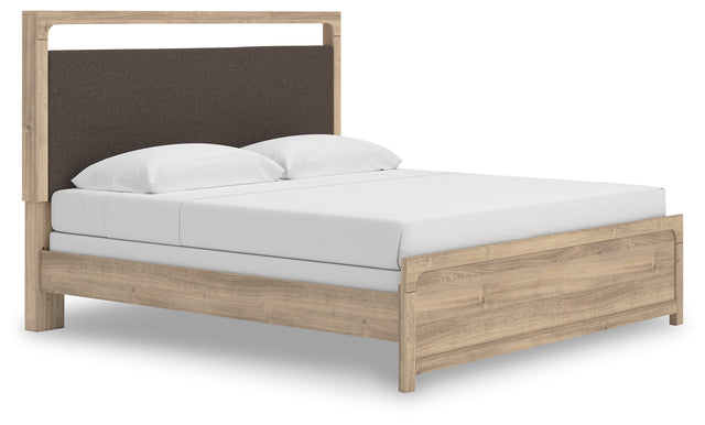 Kinlanni King Upholstered Panel Bed (Bed Size: King)