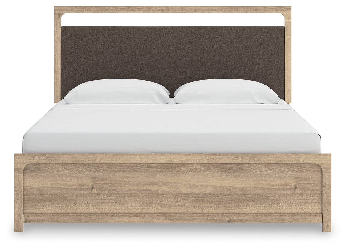 Kinlanni King Upholstered Panel Bed (Bed Size: King)