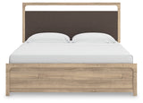 Kinlanni King Upholstered Panel Bed (Bed Size: King)