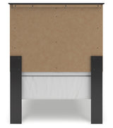 Maribel 3-Piece Twin Panel Bed with Dresser (Twin Panel Headboard/Footboard, Twin Panel Rails, Dresser)