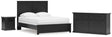 Maribel 3-Piece Queen Panel Bed with Dresser (Queen Panel Rails, Queen Panel Headboard/Footboard, Dresser)