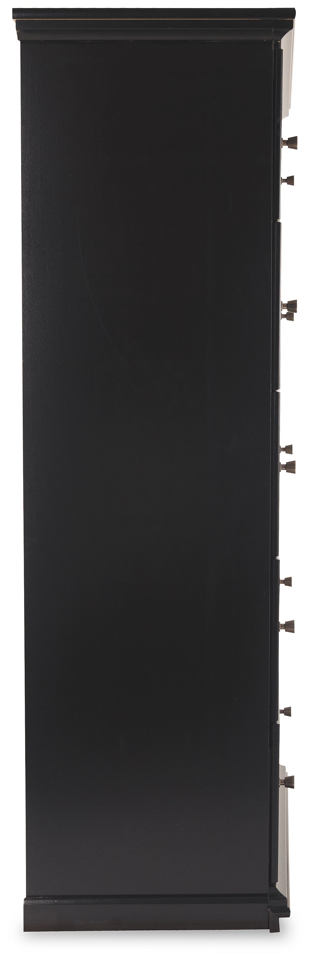 Maribel 6-Piece Queen Panel Bed with Mirrored Dresser, Chest and Nightstand (Queen Panel Rails, Queen Panel Headboard/Footboard, Dresser, Bedroom Mirror, Chest of Drawers, Nightstand)