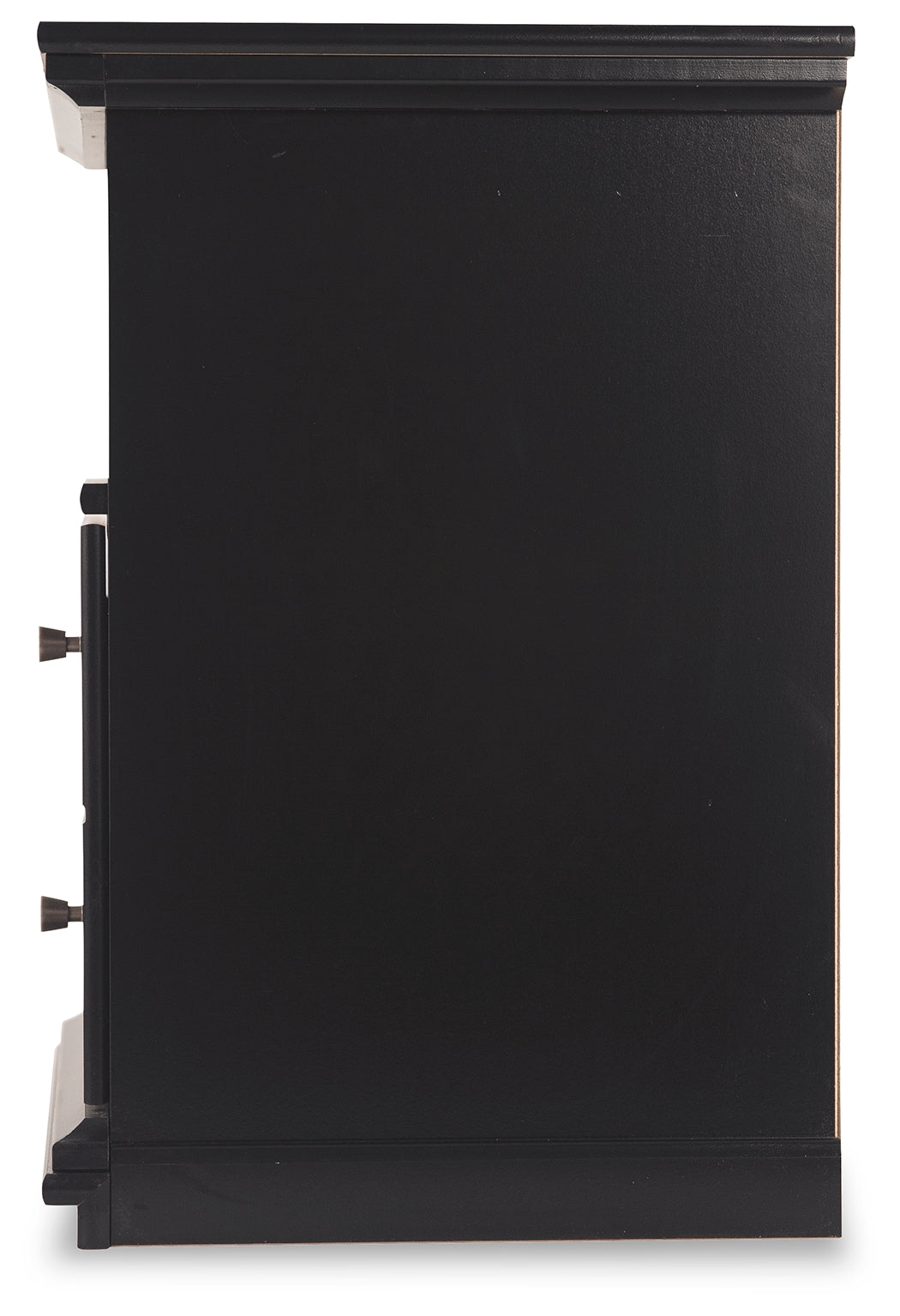 Maribel 6-Piece King Panel Bed with Mirrored Dresser and 2 Nightstands (King Panel Rails, King Panel Headboard/Footboard, Dresser, Bedroom Mirror, Nightstand, Nightstand)