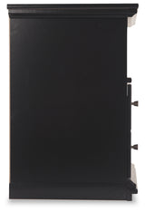 Maribel 4-Piece Twin Panel Bed with Dresser and Nightstand (Twin Panel Headboard/Footboard, Twin Panel Rails, Dresser, Nightstand)