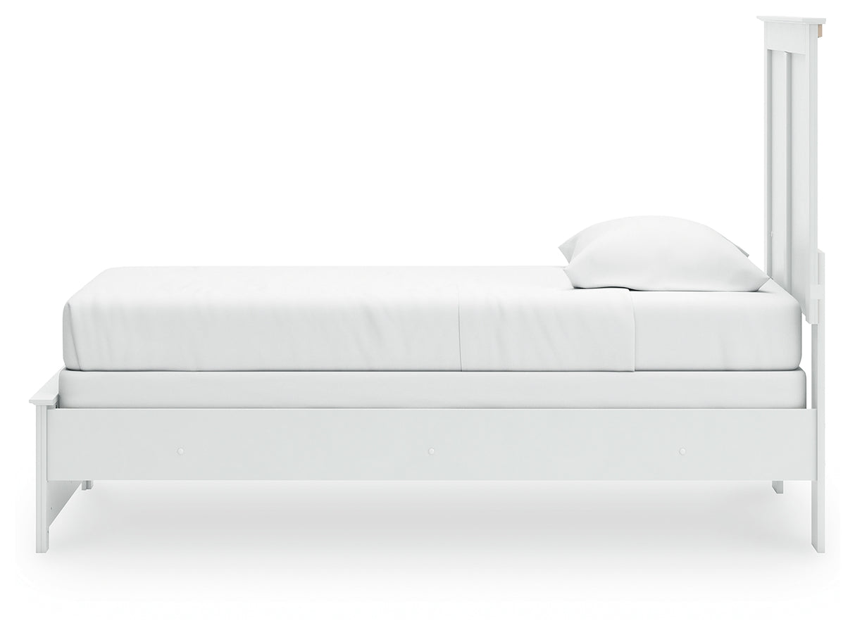 Bostwick Shoals 3-Piece Twin Panel Bed with Dresser (Twin Panel Headboard/Footboard, Twin Panel Rails, Dresser)