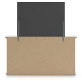 Bostwick Shoals 5-Piece King Panel Bed with Mirrored Dresser and Chest (King Panel Rails, King Panel Headboard/Footboard, Dresser, Bedroom Mirror, Chest of Drawers)