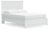 Bostwick Shoals 4-Piece Queen Panel Bed with Dresser and Nightstand (Queen Panel Rails, Queen Panel Headboard/Footboard, Dresser, Nightstand)