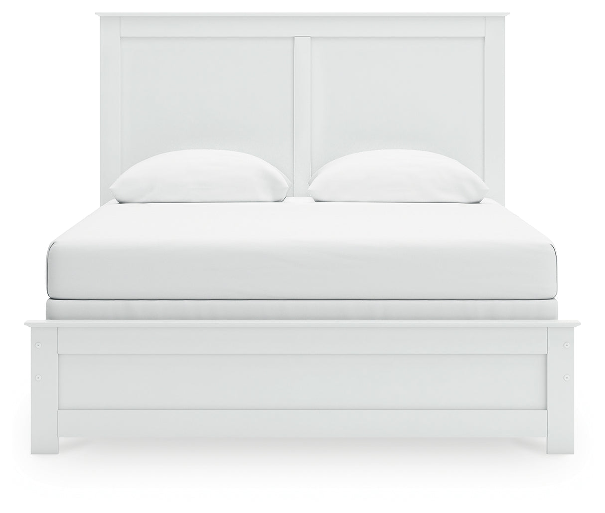 Bostwick Shoals 4-Piece Queen Panel Bed with Dresser and Nightstand (Queen Panel Rails, Queen Panel Headboard/Footboard, Dresser, Nightstand)