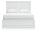 Bostwick Shoals 7-Piece Queen Panel Bed with Mirrored Dresser, Chest and 2 Nightstands (Queen Panel Rails, Queen Panel Headboard/Footboard, Dresser, Bedroom Mirror, Chest of Drawers, Nightstand, Nightstand)