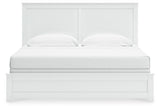 Bostwick Shoals 4-Piece King Panel Bed with Dresser and Nightstand (King Panel Rails, King Panel Headboard/Footboard, Dresser, Nightstand)