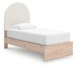 Arloster Twin Upholstered Panel Bed (Bed Size: Twin)