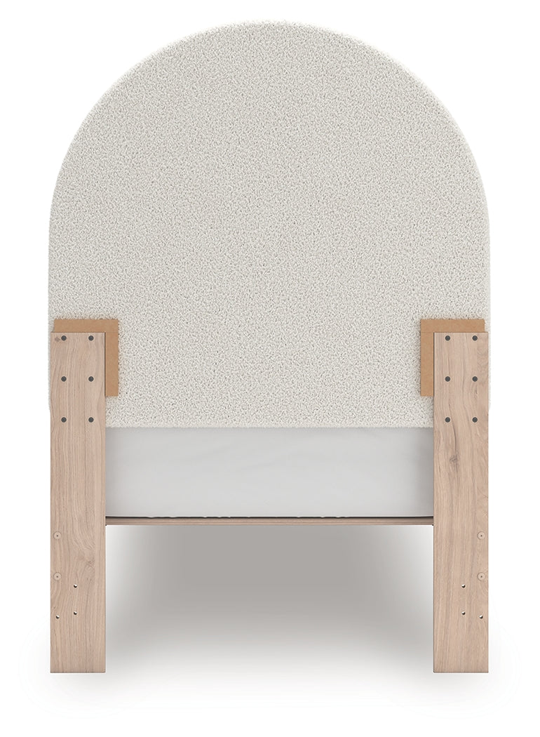 Arloster Twin Upholstered Panel Bed (Bed Size: Twin)