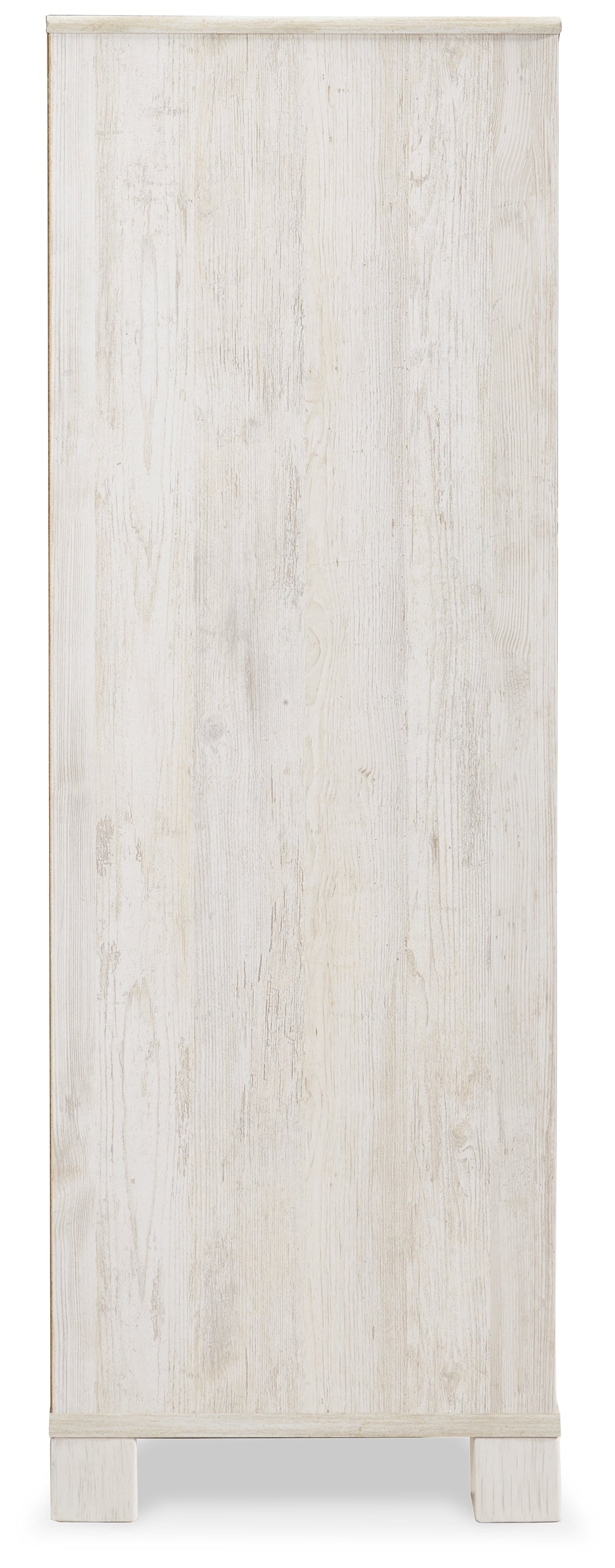 Paxberry 7-Piece Queen Panel Bed with Mirrored Dresser, Chest and 2 Nightstands (Queen Panel Footboard with Rails, Queen Panel Headboard, Dresser, Bedroom Mirror, Dressing Chest, Nightstand, Nightstand)